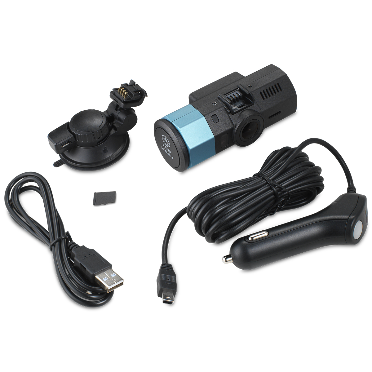 Dash Cam 100 with G Sensor And Built-in Screen - SD Card Included