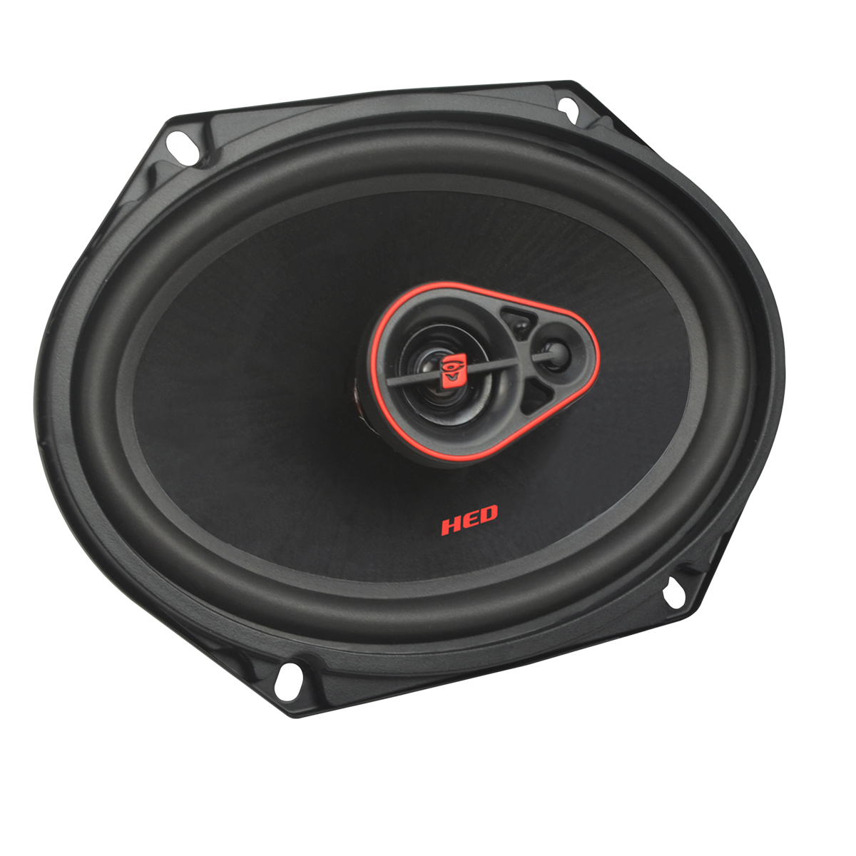 HED 6 inch x 8 inch 3-Way Coaxial