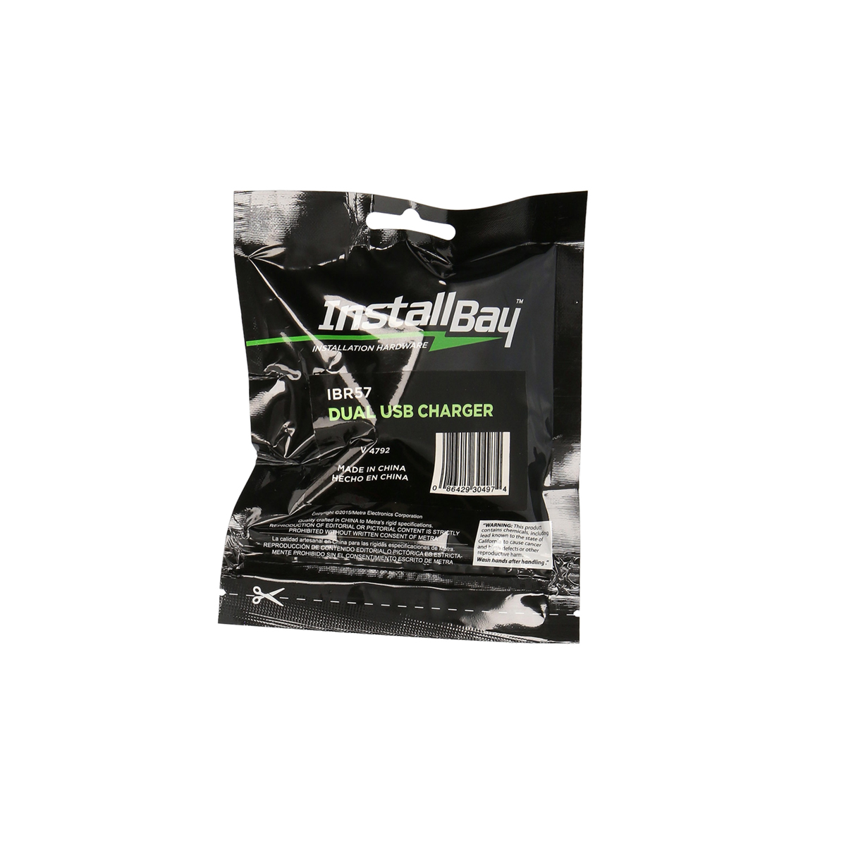 Dual USB Water Resistant w Cover