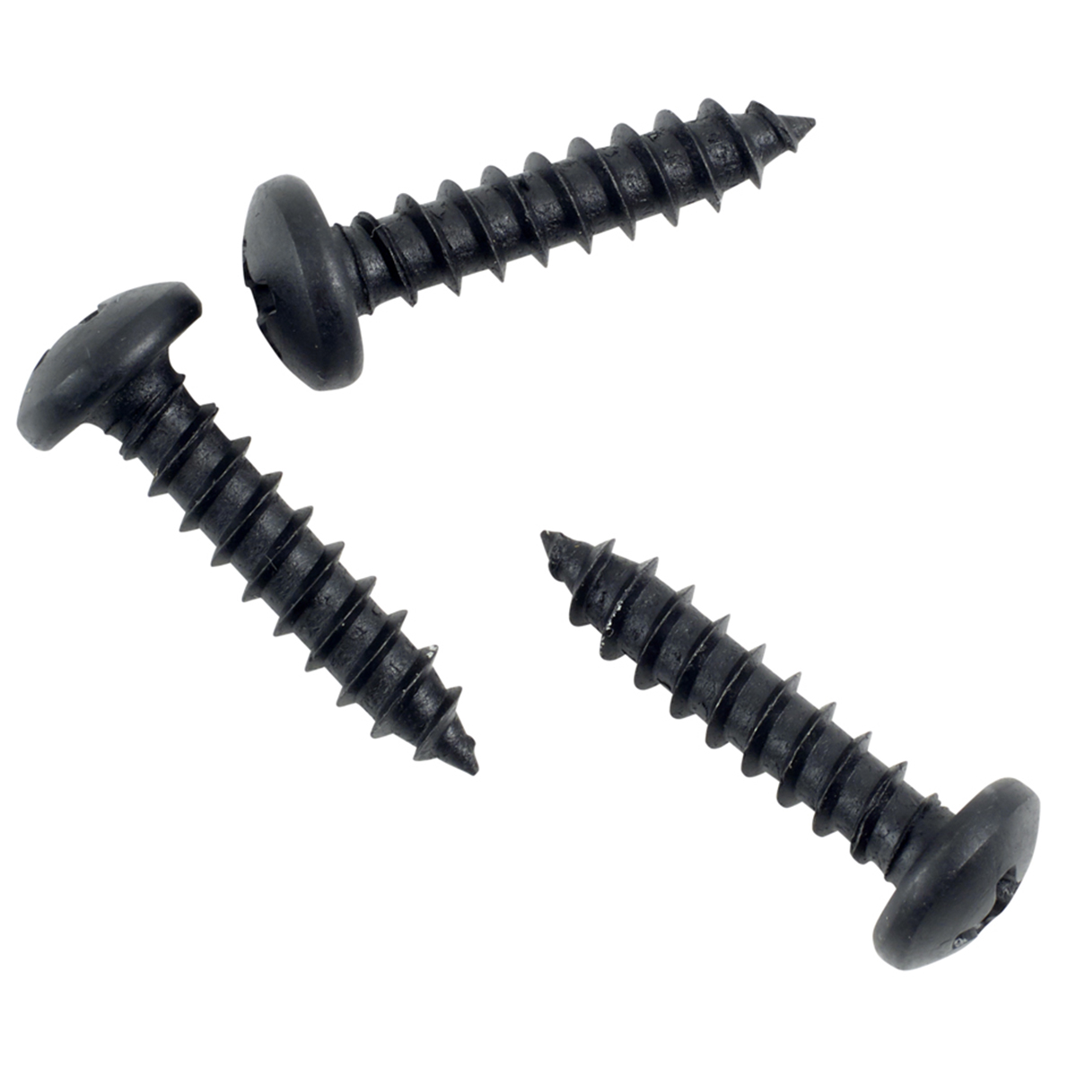 InstallBay Phillips Head Screws No. 8 Truss Wood Screws .75-Inch in Bulk 500 Count Black